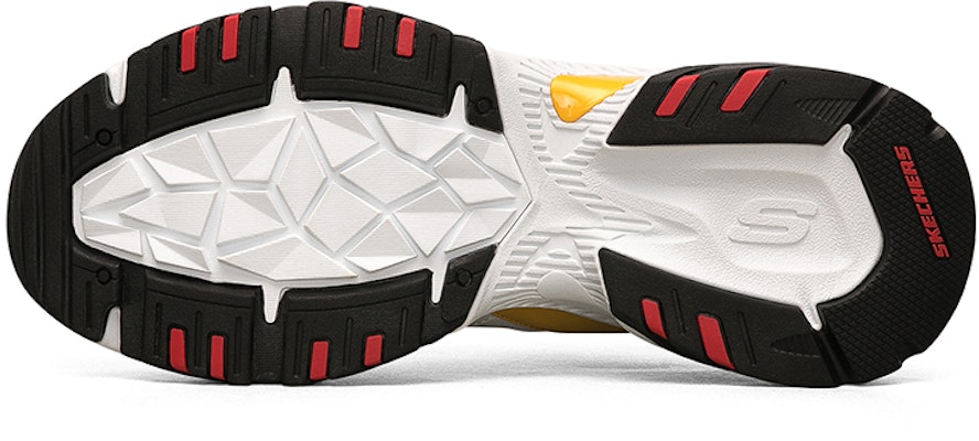 (Women) Skechers One Punch x Stamina V2 Low-Top Running Shoes /Black/Yellow 'White' 66666345-WYL Details for (Women) Skechers One Punch x Stamina V2 Low-Top Running Shoes /Black/Yellow 'White' 66666345-WYL