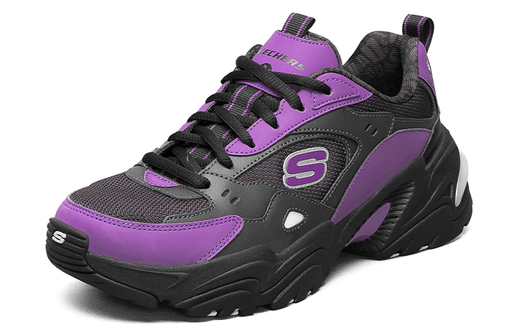 (W) Skechers One Punch Stamina V2 Low-Top Running Shoes /Purple 'Black' 圖 3