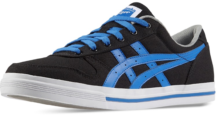 Onitsuka Tiger Aaron 舒適透氣 耐磨休閒板鞋 黑藍 Buy Onitsuka Tiger Aaron 舒適透氣 耐磨休閒板鞋 黑藍