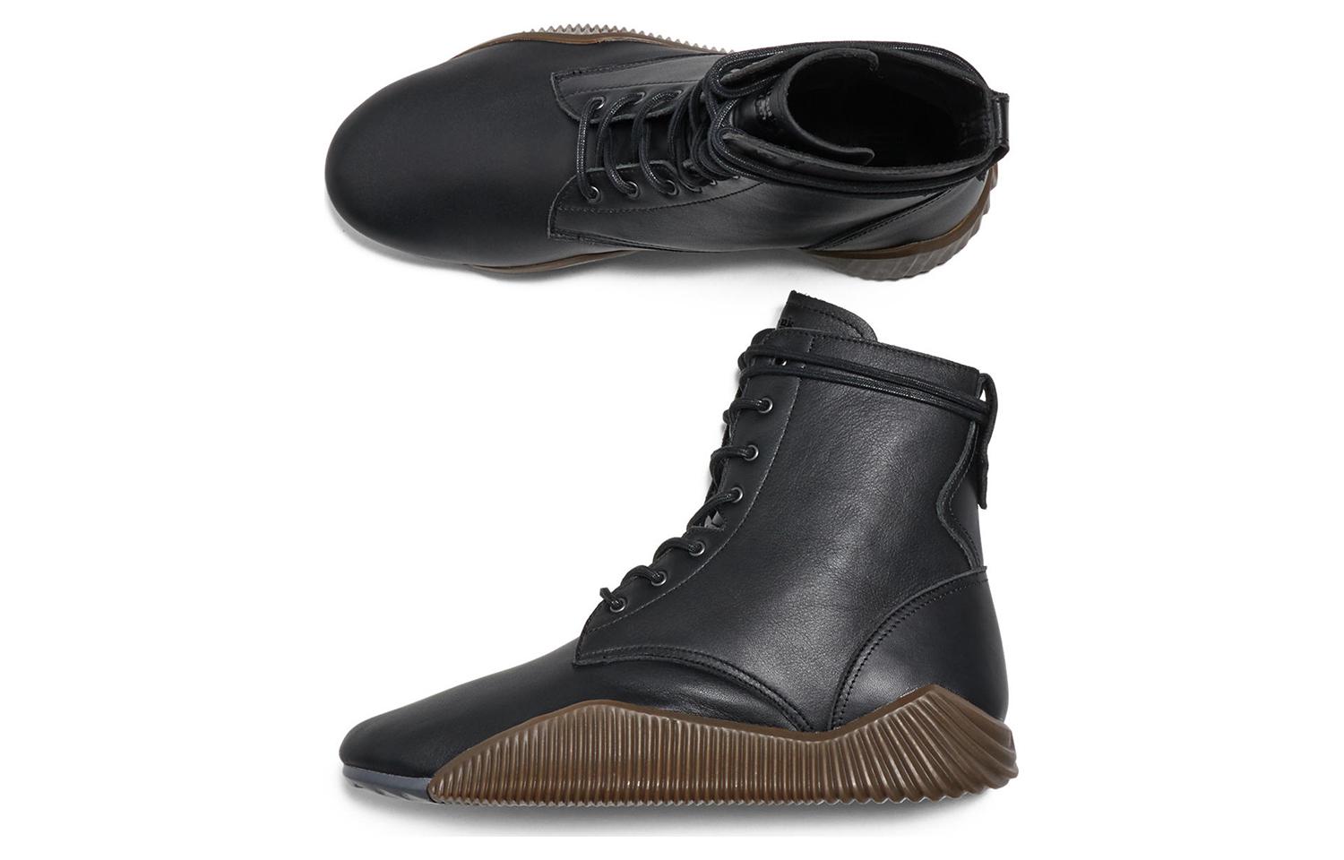 Shop 鬼塚虎 Acromount 黑色胶底靴 1183B747-001