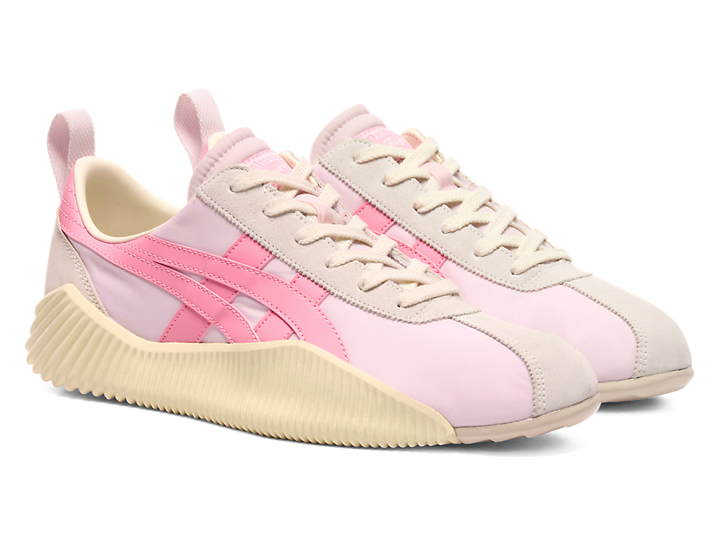 Order Onitsuka Tiger ACROMOUNT CRYSTAL PINK/BLOSSOM PINK Wanita Pink Sneakers 1183B257-700