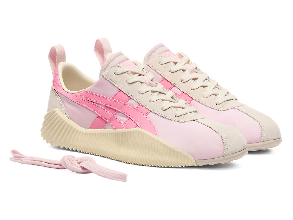 Cheap Onitsuka Tiger ACROMOUNT CRYSTAL PINK/BLOSSOM PINK Wanita Pink Sneakers 1183B257-700