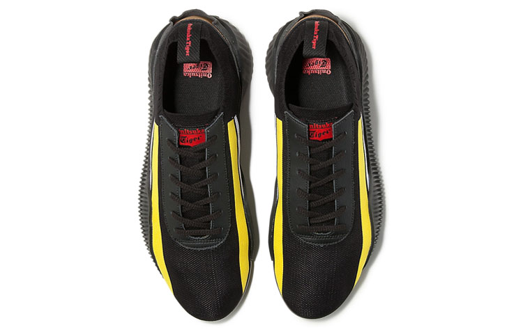 Shop 오니츠카 타이거 아크로마운트 니트 '블랙 옐로우' 1183B469-001