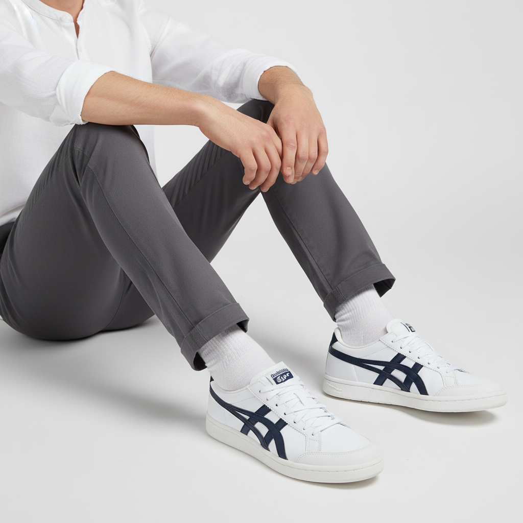 Order 오니츠카 타이거 아반티 '화이트 블루' 1183A506-101