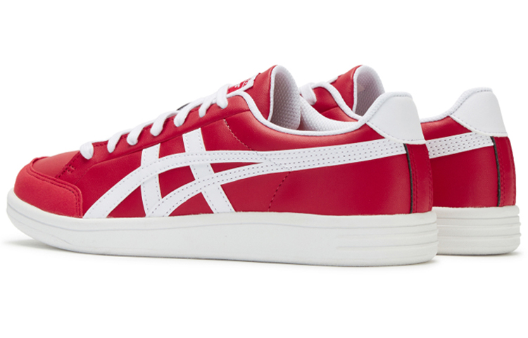 Lookbook 오니츠카 타이거 아반티 화이트/레드 1183A506-600