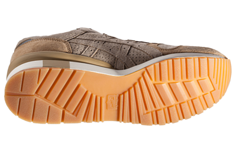 Shop 鬼塚虎 Alliance 轻便透气 舒适运动跑步鞋 男女同款 米黄色