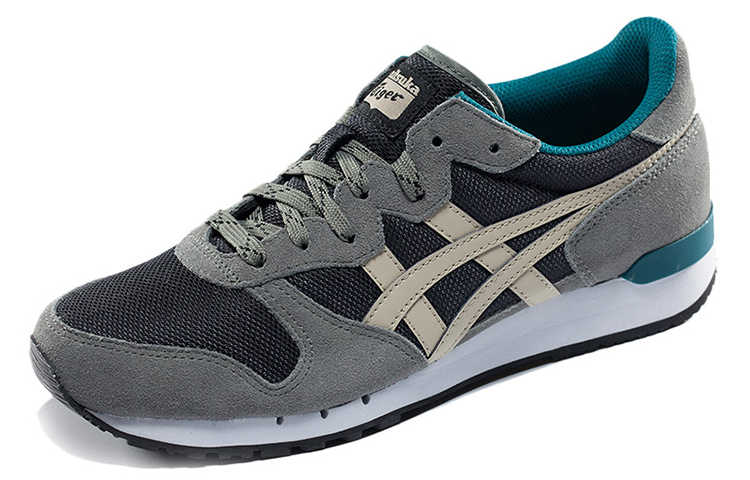 Order 鬼塚虎 Onitsuka Tiger Alvarado 舒適 耐磨 低幫 跑步鞋 男女同款 黑灰