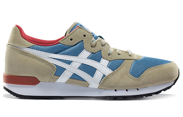 Order 鬼塚虎 Alvarado 舒適耐磨跑步鞋 男女同款 藍白色