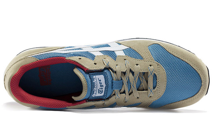 Lookbook 鬼塚虎 Alvarado 舒適耐磨跑步鞋 男女同款 藍白色