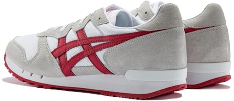 鬼塚虎 Onitsuka Tiger Alvarado 低筒跑鞋 男女同款 白灰紅 Shop 鬼塚虎 Onitsuka Tiger Alvarado 低筒跑鞋 男女同款 白灰紅