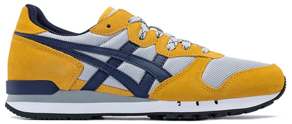 鬼塚虎 Onitsuka Tiger Alvarado 舒適 耐磨 低幫 跑步鞋 男女同款 黃灰藍 Order 鬼塚虎 Onitsuka Tiger Alvarado 舒適 耐磨 低幫 跑步鞋 男女同款 黃灰藍