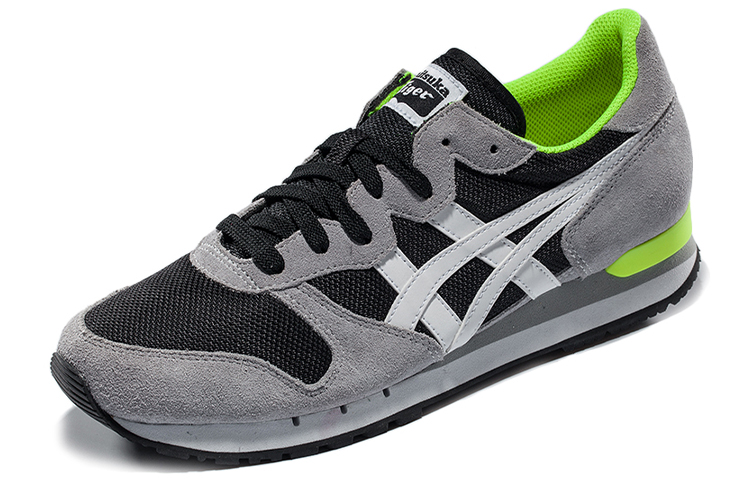 Order オニツカタイガー Alvarado グレー/黒/緑 D6C4N-9001