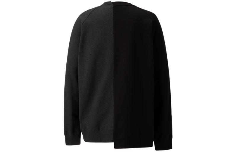 Lookbook Onitsuka Tiger Sweatshirt Unisex Motif Animal Print Hitam/Abu-abu. 2183B054-001