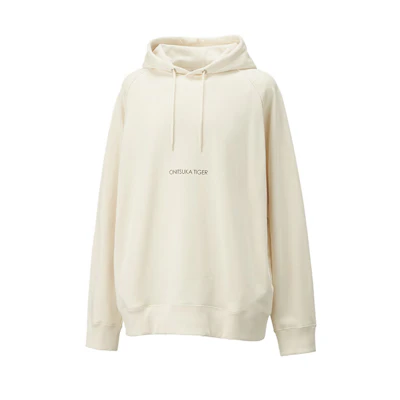 Onitsuka Tiger Animal Print Raglan Hoodie Unisex Off-White Sweatshirt. 2183B308-700