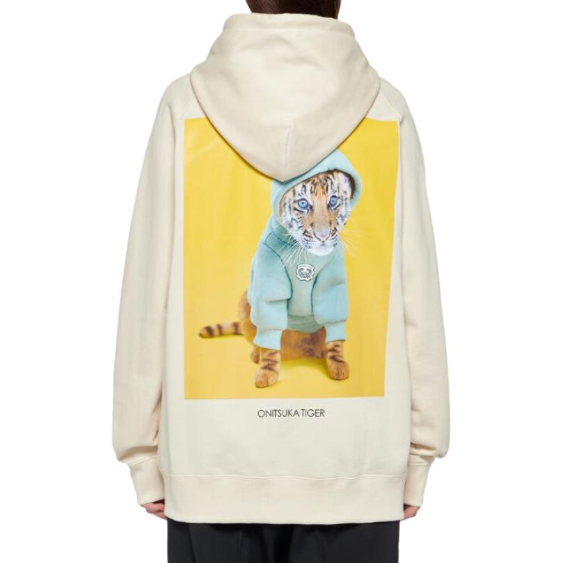 Purchase Sudadera Unisex Onitsuka Tiger Animal Print Raglan Off-White. 2183B308-700