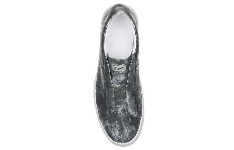 Shop Onitsuka Tiger Appian 簡約舒適 低筒休閒板鞋 深藍色