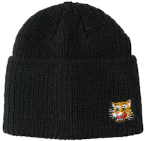 Onitsuka Tiger Beanie Logo Acrylic Knit Hat Men’s Light Grey/Black. 110540657 Onitsuka Tiger Beanie Logo Acrylic Knit Hat Men’s Light Grey/Black. 110540657