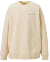 Onitsuka Tiger Beige Logo Crewneck Sweatshirt Unisex Casual Outdoor Long Sleeve 2183A997-750 Onitsuka Tiger Beige Logo Crewneck Sweatshirt Unisex Casual Outdoor Long Sleeve 2183A997-750