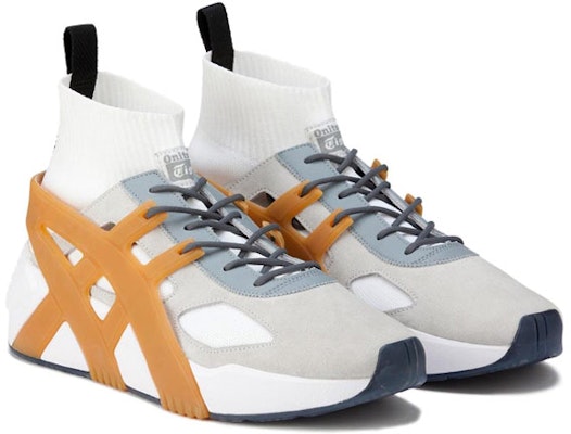 Onitsuka Tiger Big Logo Trainer 2.0 Sock 'White Grey Tan' 1183B472-021 Lookbook Onitsuka Tiger Big Logo Trainer 2.0 Sock 'White Grey Tan' 1183B472-021