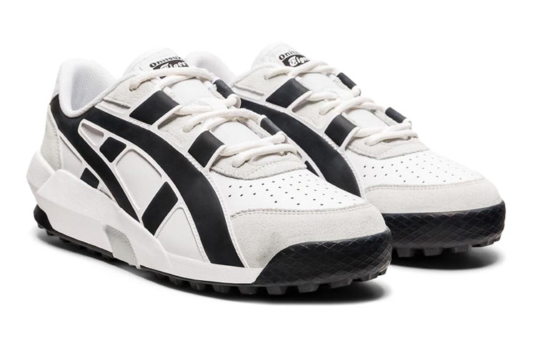 Lookbook 오니츠카 타이거 빅 로고 트레이너 '화이트 블랙' 1183A419-102