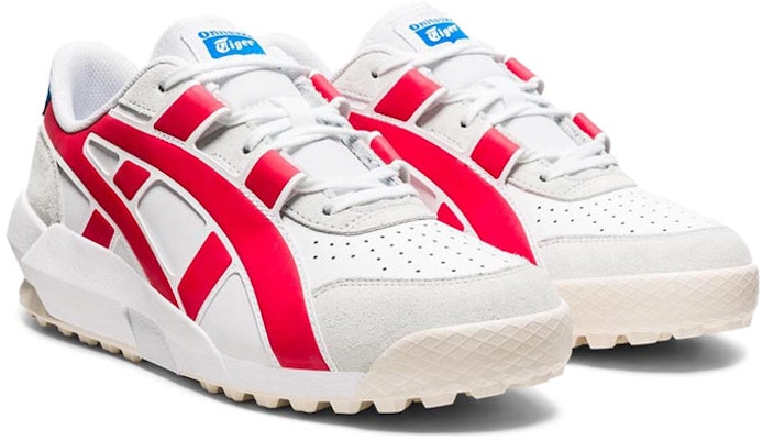 Onitsuka Tiger Big Logo Trainer 'White Rose Red' 1183A419-103 Lookbook Onitsuka Tiger Big Logo Trainer 'White Rose Red' 1183A419-103
