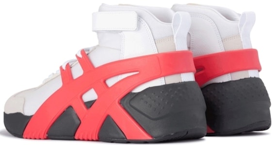 Onitsuka Tiger Big Logo Trainer Mid 'Putih Merah Hitam' 1183A909-200 Lookbook Onitsuka Tiger Big Logo Trainer Mid 'Putih Merah Hitam' 1183A909-200