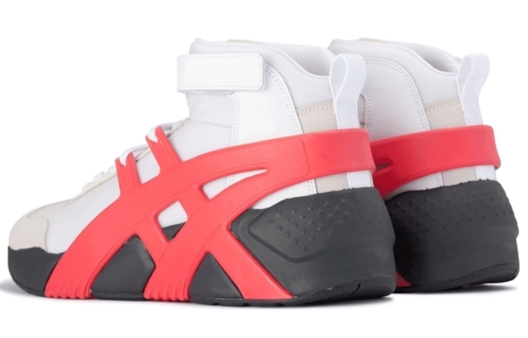 Shop Onitsuka Tiger Big Logo Trainer Mid 'White Red Black' 1183A909-200