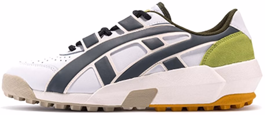 Onitsuka Tiger Big Logo Trainer White/Grey/Green 1183B766-100 Buy Onitsuka Tiger Big Logo Trainer White/Grey/Green 1183B766-100