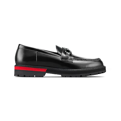 Onitsuka Tiger Bit Loafer 'Black Classic Red'