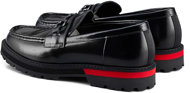 오니츠카 타이거 비트 로퍼 '블랙/클래식 레드' 1181A490-001 Shop 오니츠카 타이거 비트 로퍼 '블랙/클래식 레드' 1181A490-001