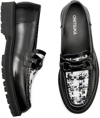 Onitsuka Tiger Bit Loafer 'Black White' 1181A582-001 Cheap Onitsuka Tiger Bit Loafer 'Black White' 1181A582-001