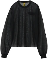 Onitsuka Tiger Black Crewneck Pullover Long Sleeve Sweatshirt 2181A889-001 Onitsuka Tiger Black Crewneck Pullover Long Sleeve Sweatshirt 2181A889-001