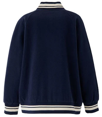 Chaqueta Unisex Onitsuka Tiger Blouson Azul Marino Casual con Cuello de Béisbol. 2183B393-400 Lookbook Chaqueta Unisex Onitsuka Tiger Blouson Azul Marino Casual con Cuello de Béisbol. 2183B393-400