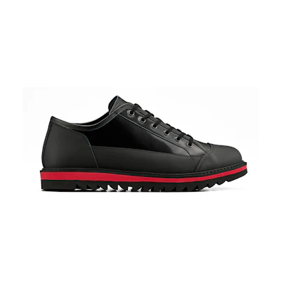 Onitsuka Tiger Blucher Lo 'Black Classic Red'