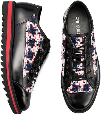 Onitsuka Tiger Blucher Lo 'Hitam Merah Klasik' 1183C330-002 Cheap Onitsuka Tiger Blucher Lo 'Hitam Merah Klasik' 1183C330-002