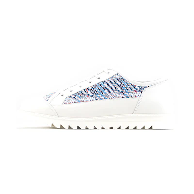 Onitsuka Tiger Blucher Lo Shoes 'White Blue'