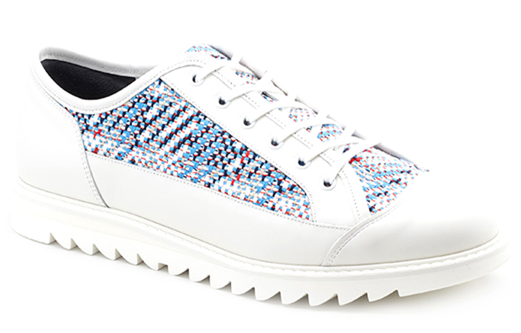 Lookbook Onitsuka Tiger Blucher Lo Schuhe ''Weiß Blau'' 1183B424-100