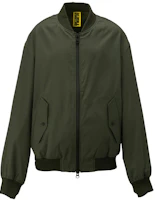 Onitsuka Tiger Bomber Green Jacket - Stylish Warm Baseball Collar Design 2181A856-300 Onitsuka Tiger Bomber Green Jacket - Stylish Warm Baseball Collar Design 2181A856-300