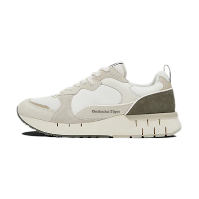Onitsuka Tiger Bravon Shoes 'White Beige Green'