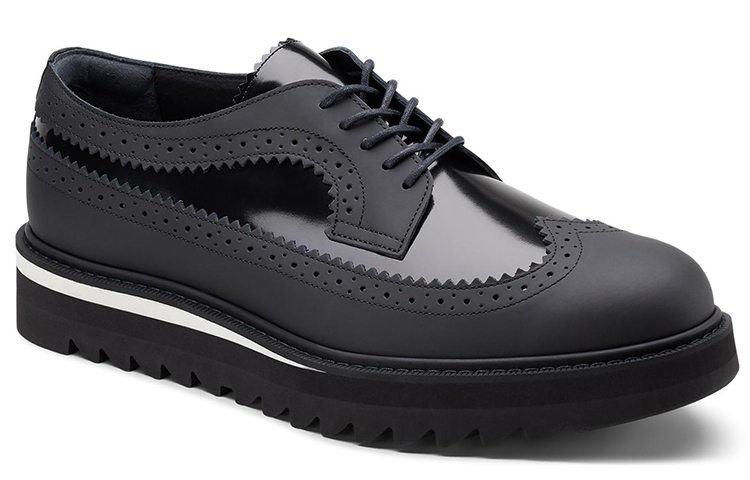 Order 鬼塚虎布洛克鞋 '黑色' 1181A391-002