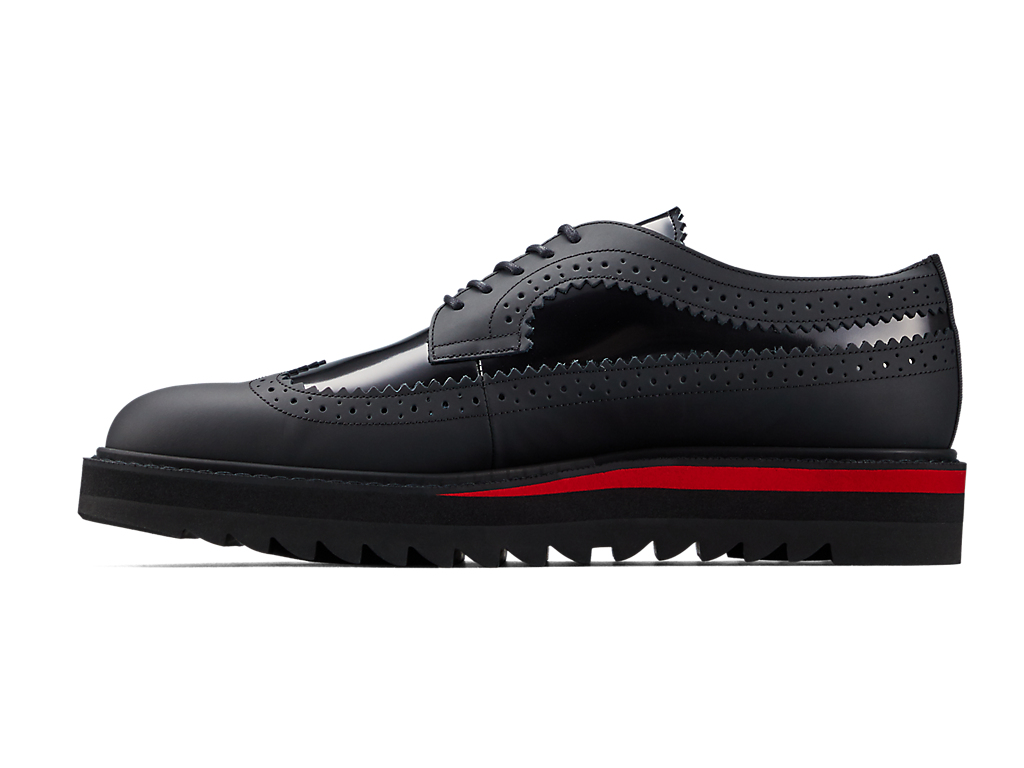 Shop Onitsuka Tiger Brogue 'Black Classic Red' 1181A391-006