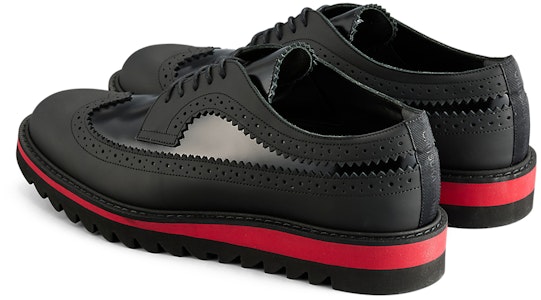 オニツカタイガー ブローグ 黒/赤 1181A586-001 Shop オニツカタイガー ブローグ 黒/赤 1181A586-001