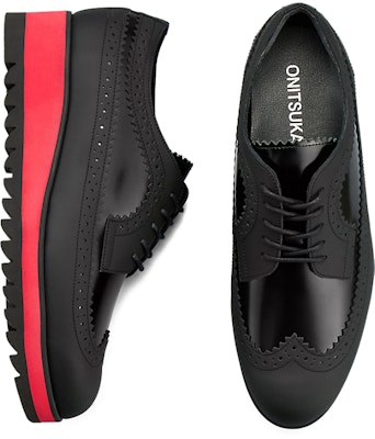 Onitsuka Tiger Brogue 'Black Classic Red' 1182A639-001 Cheap Onitsuka Tiger Brogue 'Black Classic Red' 1182A639-001