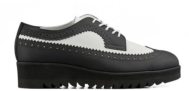 鬼冢虎黑白布罗格鞋 1182A651-001 Buy 鬼冢虎黑白布罗格鞋 1182A651-001