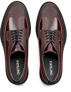 鬼冢虎布洛克皮鞋 '勃艮第红' 1181A391-601 Details for 鬼冢虎布洛克皮鞋 '勃艮第红' 1181A391-601