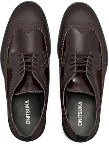 Onitsuka Tiger Brogue 'Burgundy Burgundy' Lelaki/Wanita Kasut Sneaker 1181A586-600 Details for Onitsuka Tiger Brogue 'Burgundy Burgundy' Lelaki/Wanita Kasut Sneaker 1181A586-600