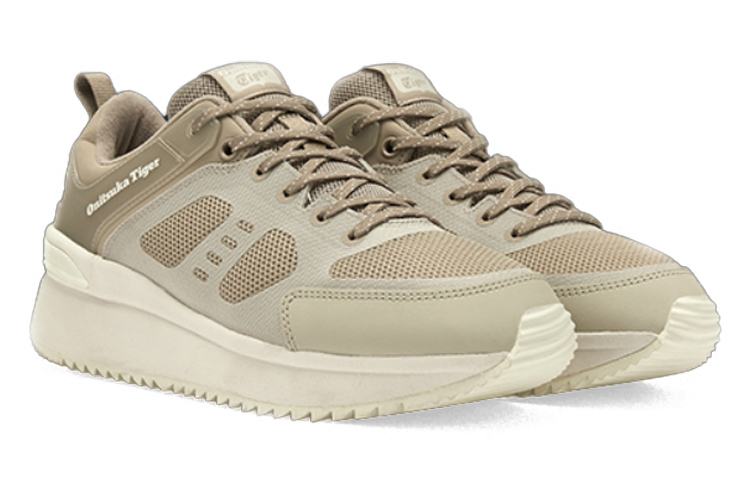 Lookbook Onitsuka Tiger 鬼塚虎 Cagin 復古厚底 低筒 跑步鞋 男女款 駝色