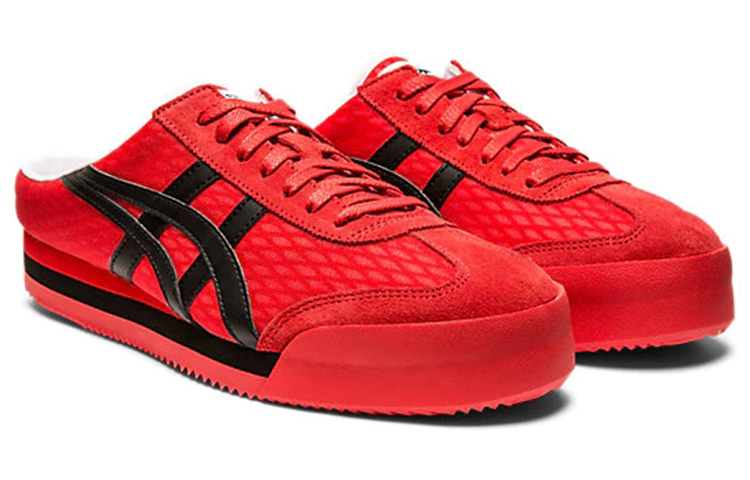 Lookbook Onitsuka Tiger California 78 沙寶復古運動休閒鞋 紅黑
