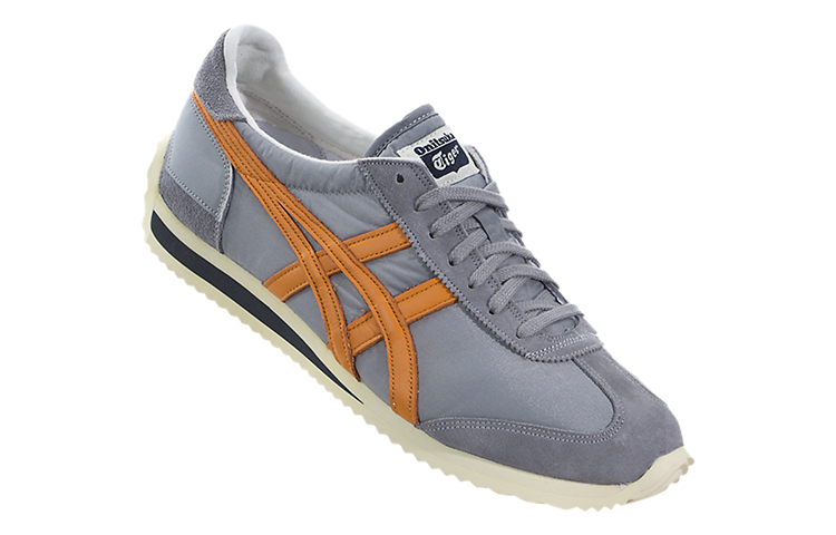 Lookbook 鬼塚虎 California 78 復古休閒鞋 ''灰橙配色'' D110N-1208