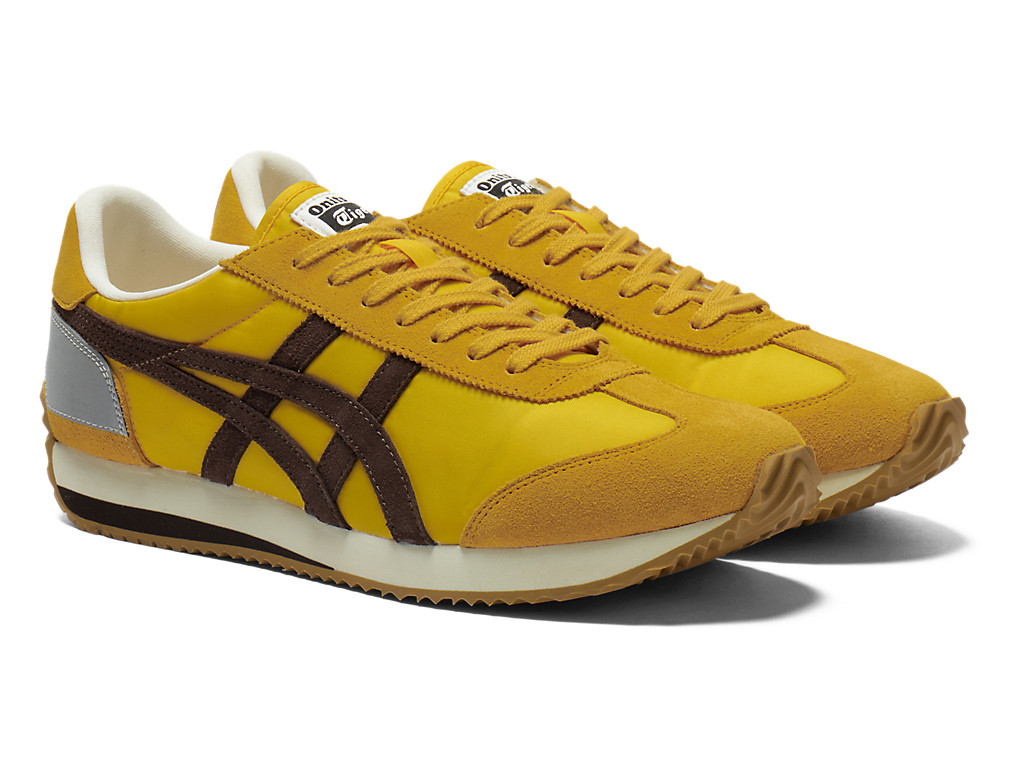 Lookbook Onitsuka Tiger CALIFORNIA 78 VIN 向日葵黃/甘草棕 经典運動鞋 1183C401-750